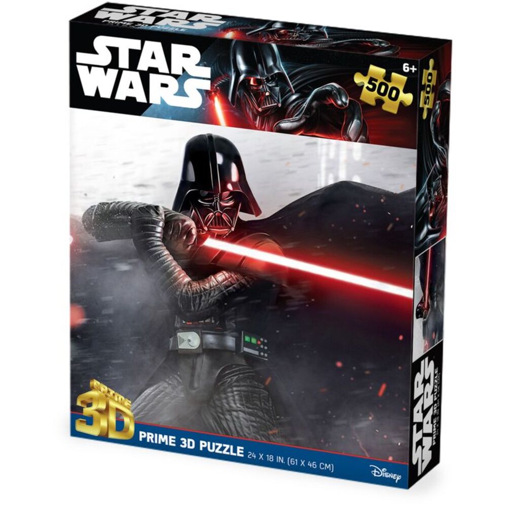 Star Wars Darth Vader contains 500pc 24x18 in 3D Lenticular Puzzle